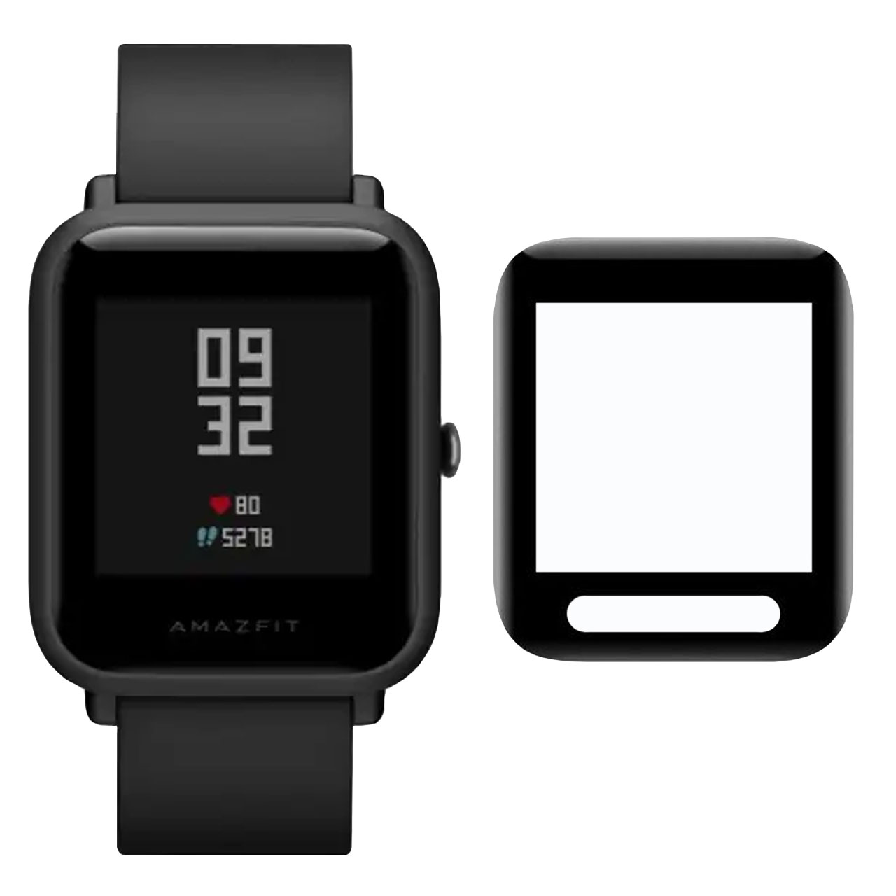 محافظ صفحه نمایش مدل HAB مناسب برای ساعت هوشمند شیائومی Huami Amazfit Bip