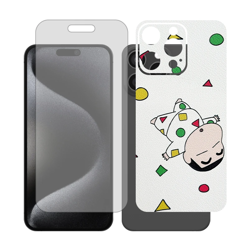 محافظ صفحه نمایش مات گلس مدل Together مناسب برای گوشی موبایل اپل iPhone 15 Pro Max به همراه برچسب پوششی پشت گوشی