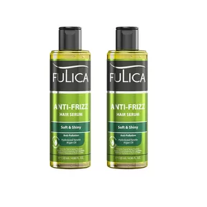 سرم مو فولیکا مدل Anti-frizz حجم 120 میلی لیتر مجموعه 2 عددی