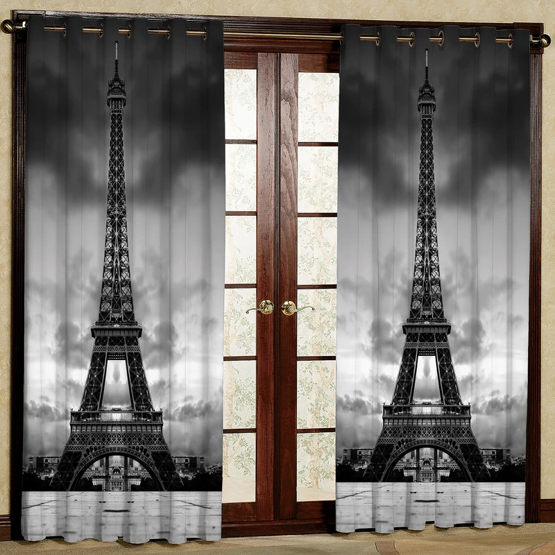 پرده مدل مخمل پانچی کد 1104T2 سایز 200x140 سانتی متر