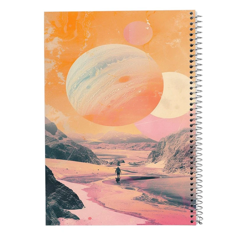 دفتر لیست خرید 50 برگ مدوپد مدل ماه کد DF15503