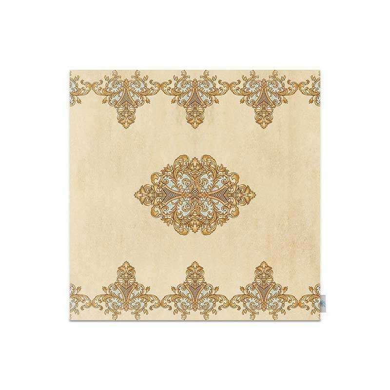 رومیزی شمسه نگار مدل گل کد DPR140