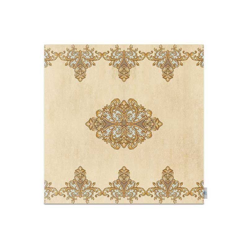 رومیزی شمسه نگار مدل گل کد DPR140