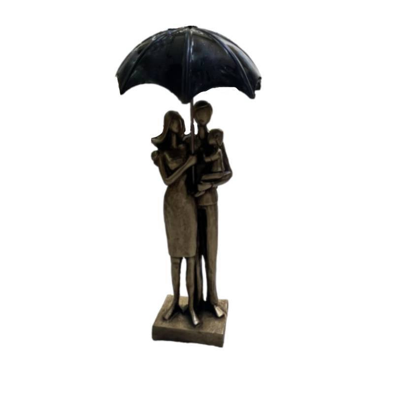 مجسمه دنیا دکوری سرمد مدل خانواده چتری گرافیکی کد 05