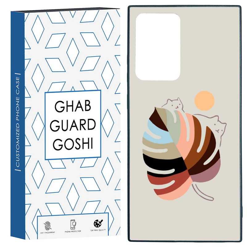 کاور قاب گارد گوشی طرح گربه کد TPU-014 مناسب برای گوشی موبایل سامسونگ Galaxy Note 20 Ultra