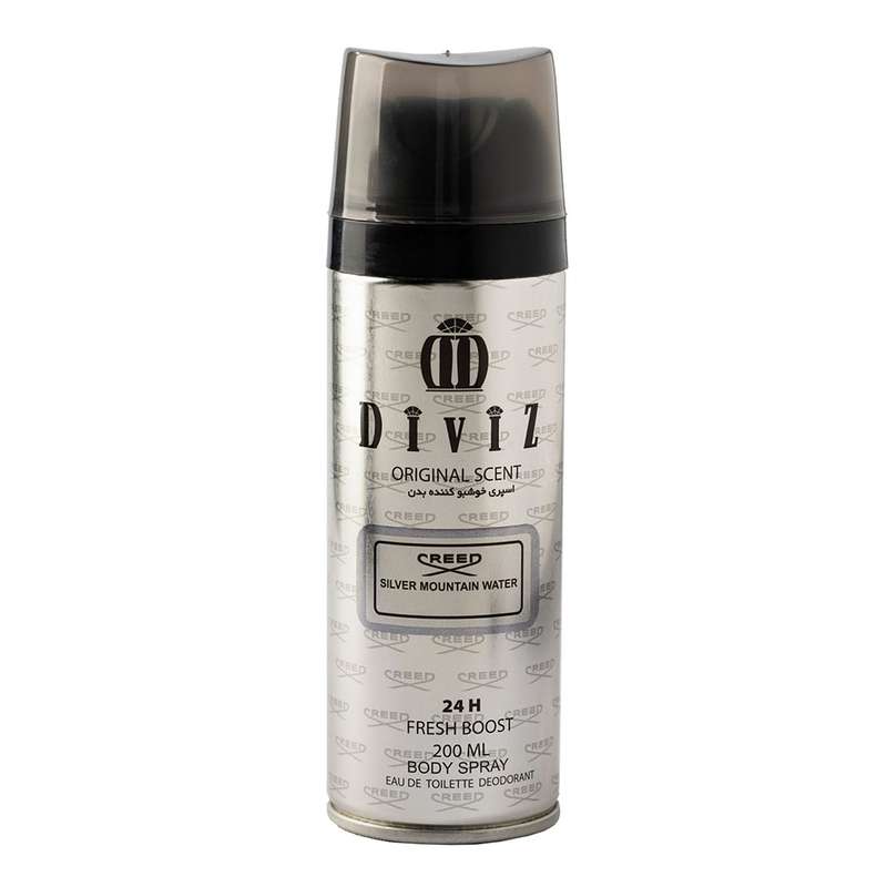 اسپری دیوایز مدل کرید سیلور مانتین واتر حجم 200 میلی لیتر اسپری دیوایز مدل کرید سیلور مانتین واتر حجم 200 میلی لیتر