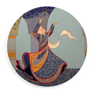 دیوارکوب طرح سماع صوفی مدل wtb926