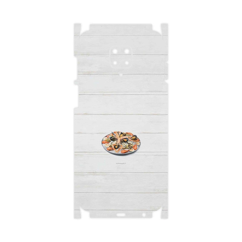 برچسب پوششی ماهوت مدل Seafood-FullSkin مناسب برای گوشی موبایل شیائومی Redmi Note 9 Pro