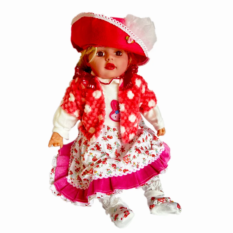عروسک مدل  موزیکال دخترانه ارتفاع 49 سانتی متر
