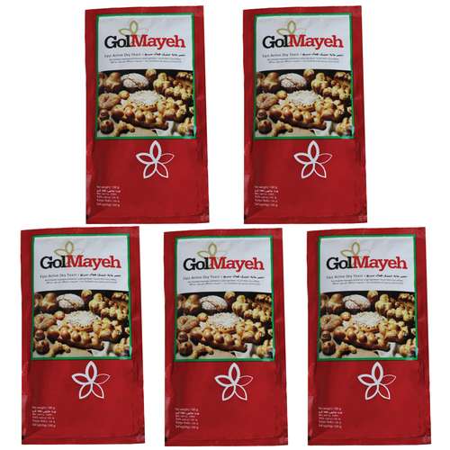 مایه خمیر گل مایه - 100 گرم بسته 5 عددی