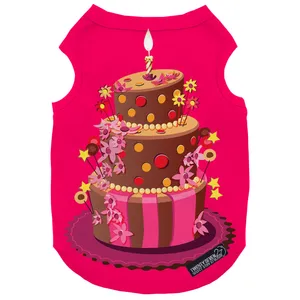 لباس سگ و گربه 27 طرح Birthday Cake کد MH694 سایز M