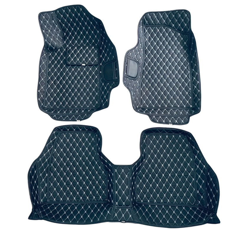 کفپوش 5 بعدی خودرو مدل Ts چرم گلدوزی مناسب برای دنا