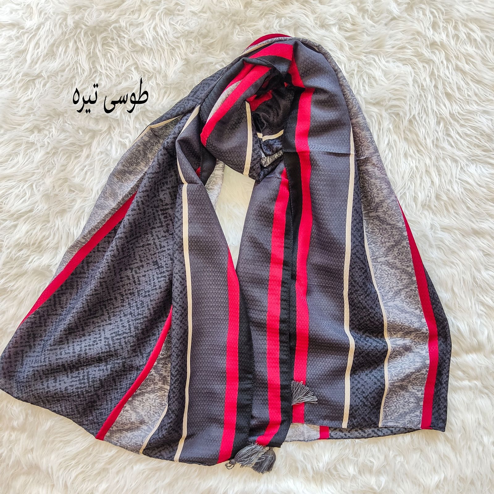 شال زنانه مدل اسپورتی کد 34521 -  - 4