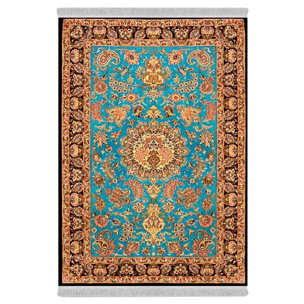 فرش پارچه‌ای دفه مدل فرشینه هازان مخمل کد 159