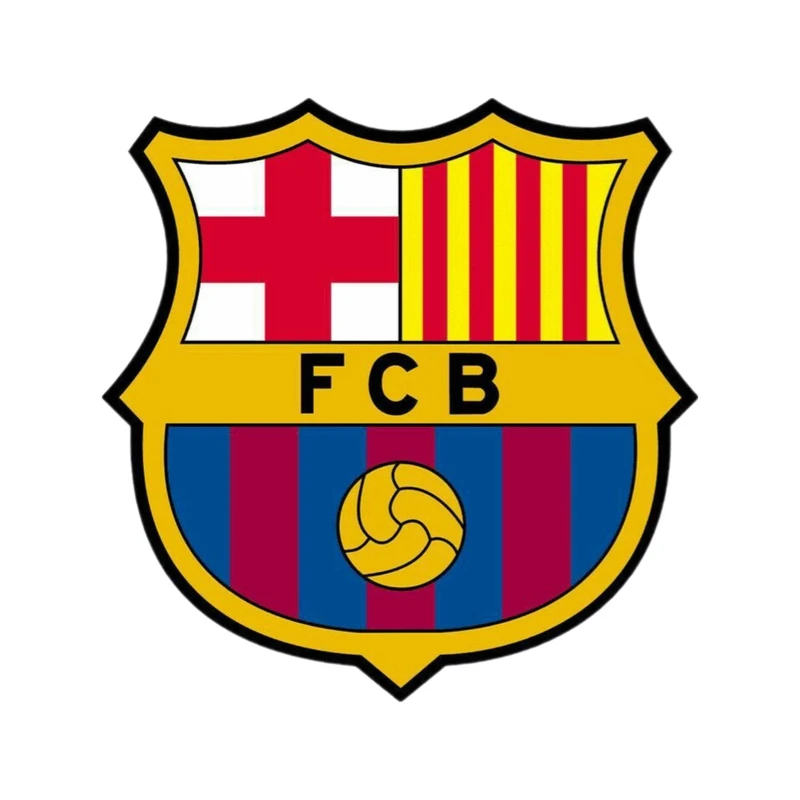 استیکر پارچه و لباس پاد آفرین مدل بارسلونا بسته 6 عددی