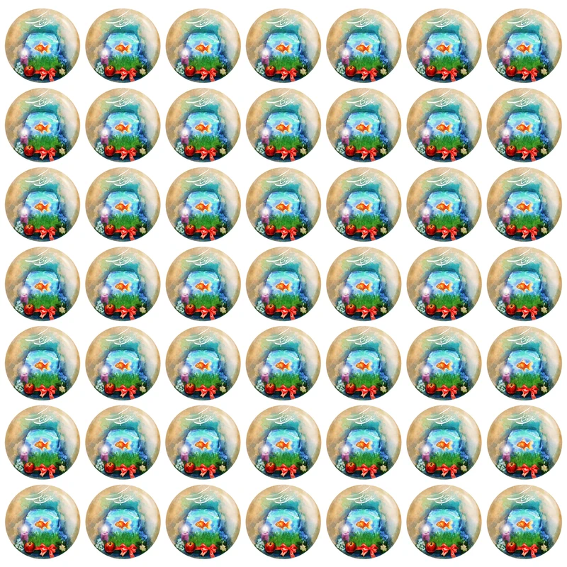 مگنت خندالو مدل تبریک عید نوروز و سال نو کد 25587 بسته 49 عددی