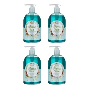 مایع دستشویی درما کلین مدل Mimosa حجم 500 میلی لیتر بسته 4 عددی