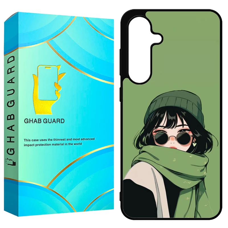 کاور قاب گارد طرح دختر مدل GS25FE مناسب برای گوشی موبایل سامسونگ Galaxy S25 FE 