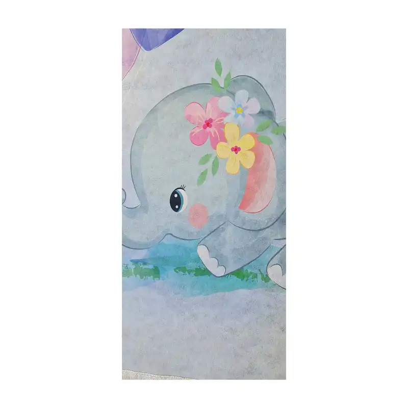 فرش پارچه ای مدل فرشینه طرح اتاق کودک و نوجوان کد 100311