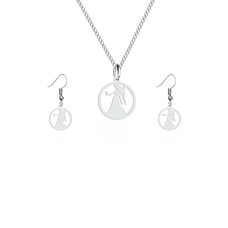 نیم ست هایکا طرح ماه تولد شهریور مدل s.ha1-12