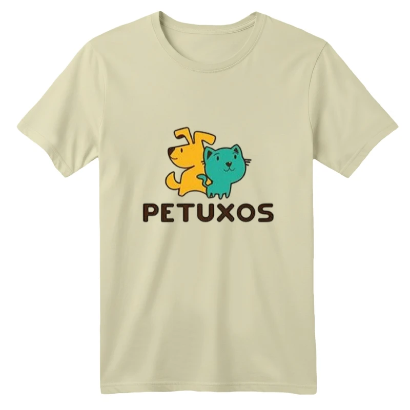 تی شرت آستین کوتاه بچگانه مدل سگ و گربه