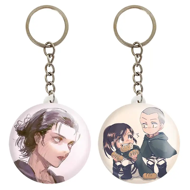 جاکلیدی خندالو مدل ارن انیمه اتک آن تایتان کد 1859118587 مجموعه 2 عددی