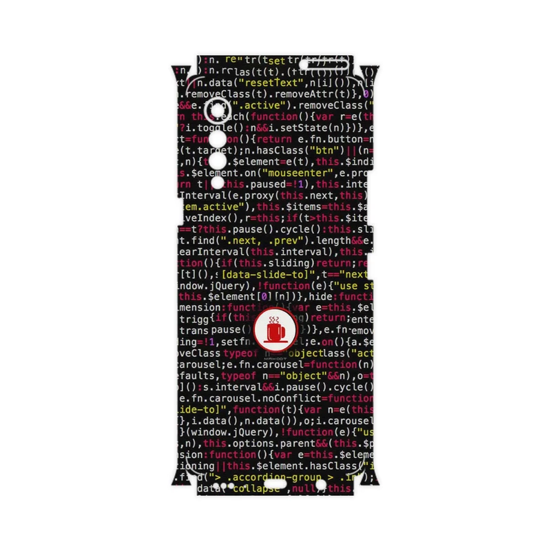 برچسب پوششی ماهوت مدل Programming 1-FullSkin مناسب برای گوشی موبایل ال جی Velvet 5G