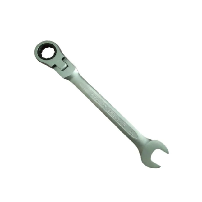 آچار یکسر تخت و یکسر رینگ جغجغه ای مدل BS TOOLS سایز 17 میلی متر
