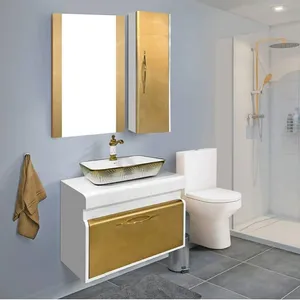 ست کابینت و روشویی مدل مهدیس  به همراه آینه و باکس