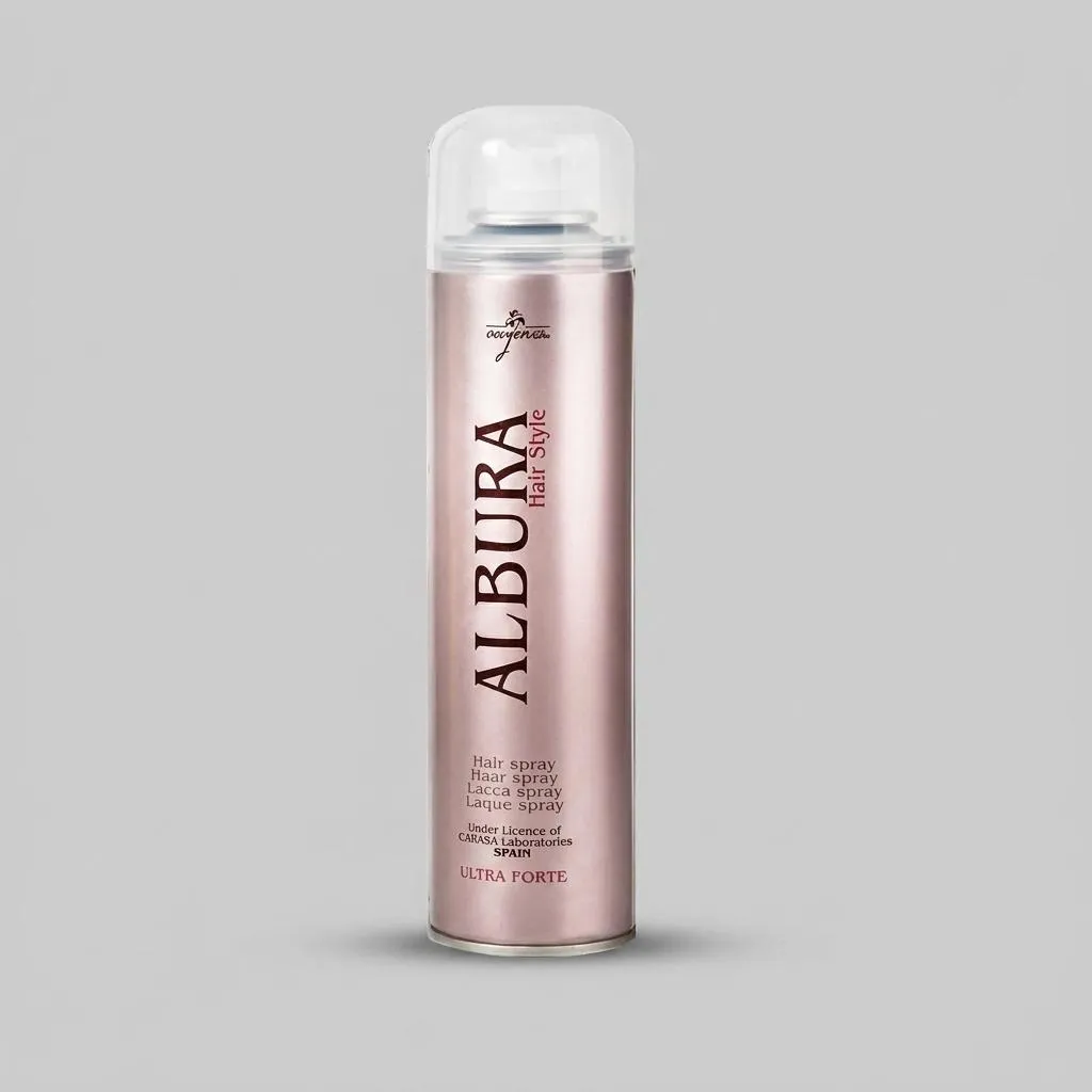 اسپری چسب مو آلبورا مدل Ultra Forte حجم 250 میلی لیتر