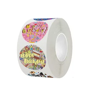  برچسب طرح تولدت مبارک مدل H-02 بسته 500 عددی