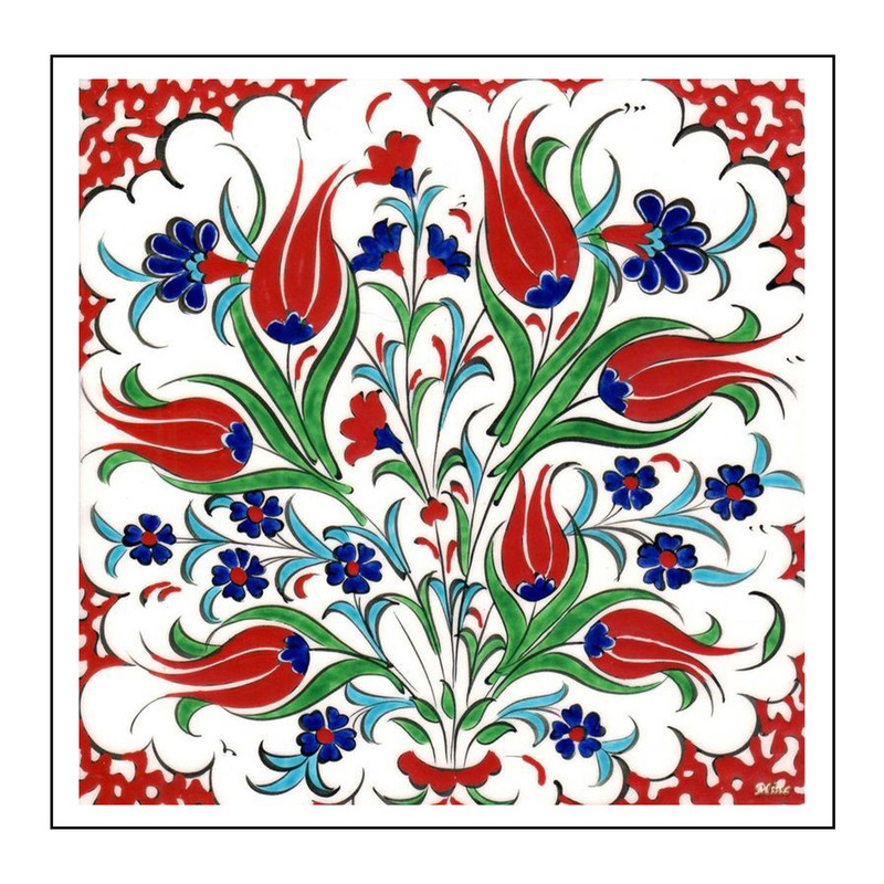 قیمت و خرید کاشی گلاک طرح سنتی ایرانی کد TT111