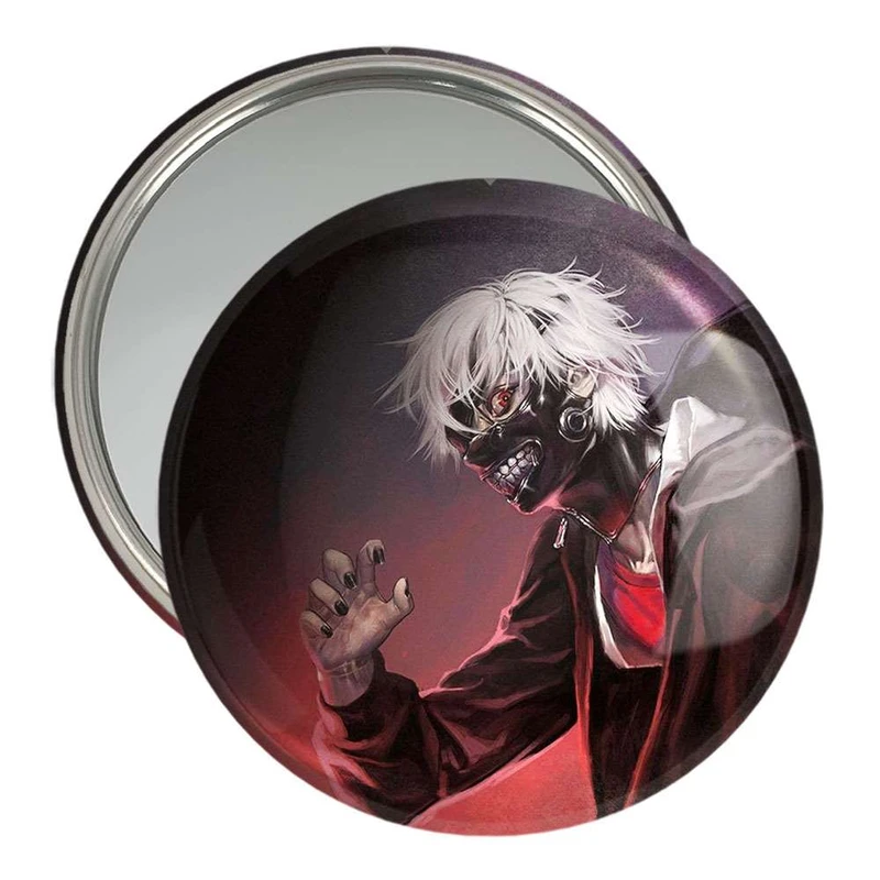 آینه جیبی خندالو طرح انیمه توکیو غول Tokyo Ghoul  کد 4907