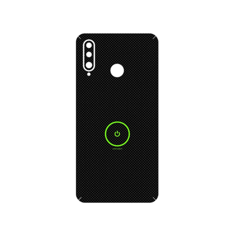 برچسب پوششی ماهوت مدل Minimal Power Button مناسب برای گوشی موبایل هوآوی P30 Lite (24 MP Camera)