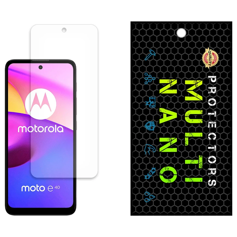 محافظ صفحه نمایش مات مولتی نانو مدل X-S1M مناسب برای گوشی موبایل موتورولا Moto E40