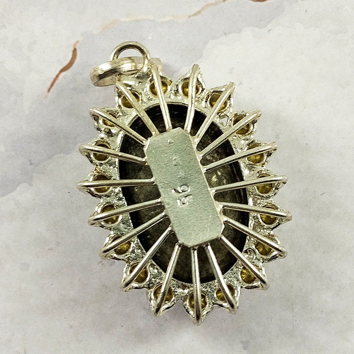 آویز گردنبند نقره زنانه سلین کالا مدل فیروزه نیشابور کد 26