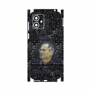 MAHOOT Collage of Steve Jobs 2-FullSkin Cover Sticker for Motorola Moto G14