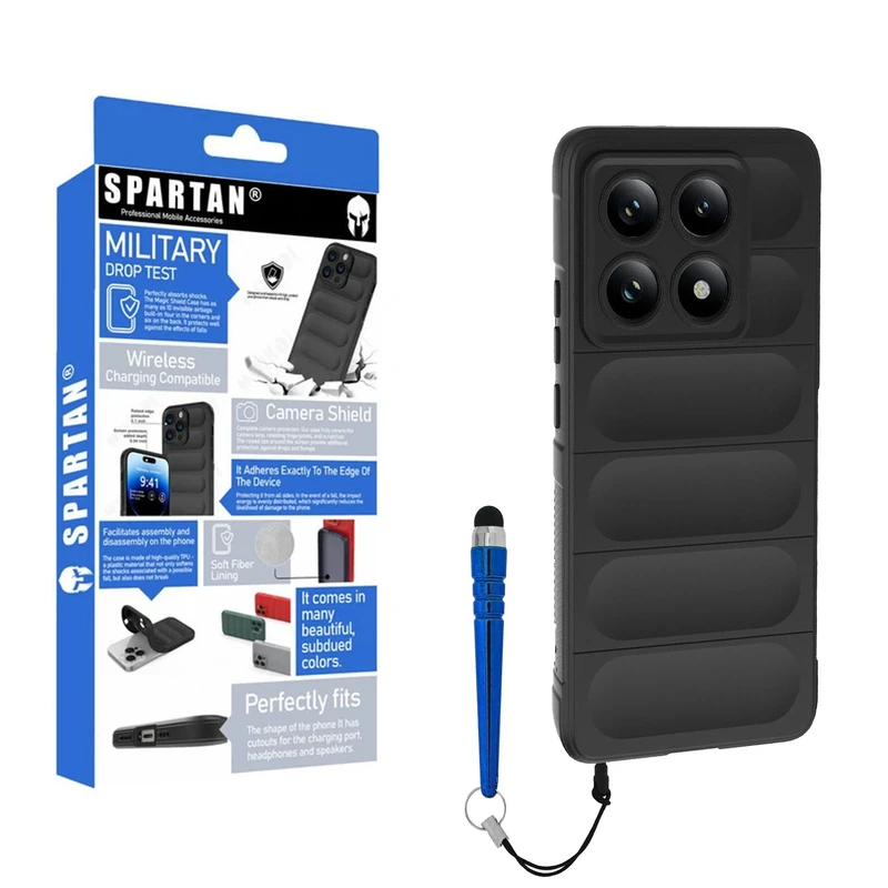 کاور اسپارتان مدل Flex Armor+ Pen مناسب برای گوشی موبایل شیائومی Xiaomi 14T به همراه قلم