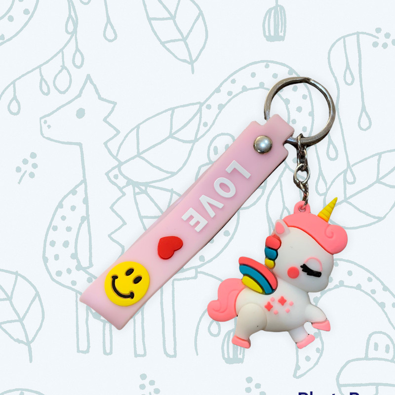 جاکلیدی دخترانه مدل سیلیکونی یونیکورن بالدار کد540