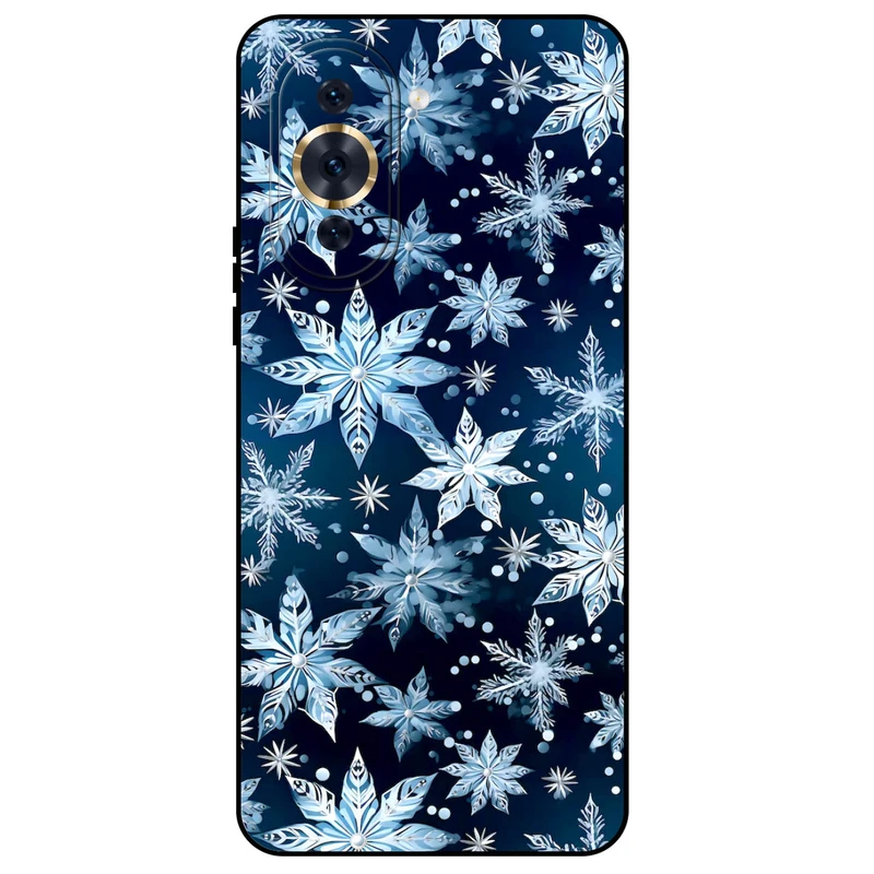 کاور مگافون طرح برف مدل 2824 مناسب برای گوشی موبایل هوآوی Nova 10 Pro