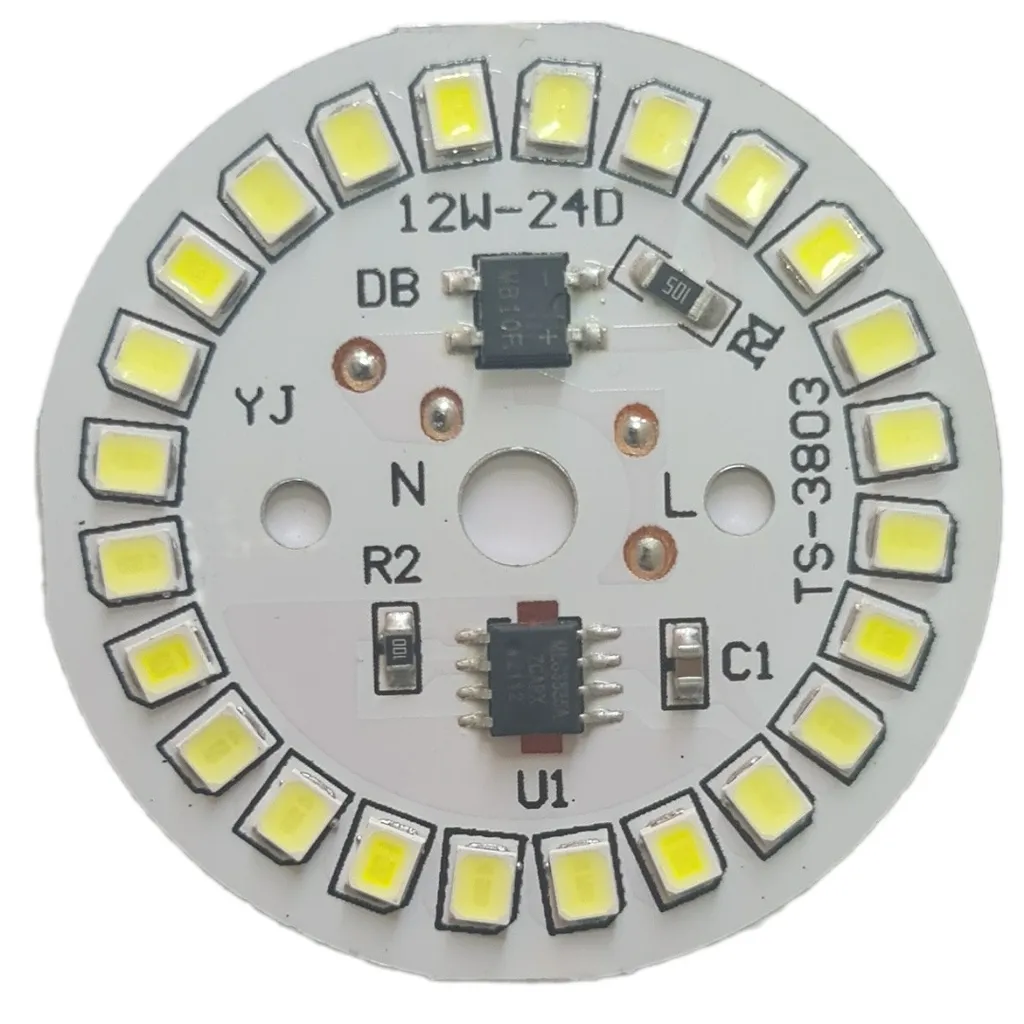 چیپ ال ای دی 12 وات مدل TS-3803 بسته 5 عددی