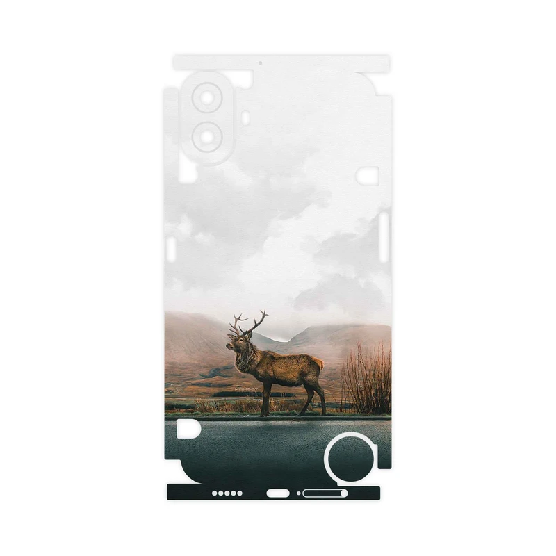 برچسب پوششی ماهوت مدل Horned_Deer-FullSkin مناسب برای گوشی موبایل ناتینگ CMF Phone 1