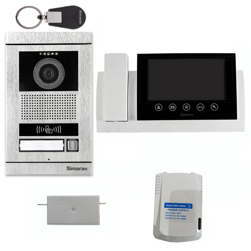دربازکن تصویری سیماران مدل HS72m100card
