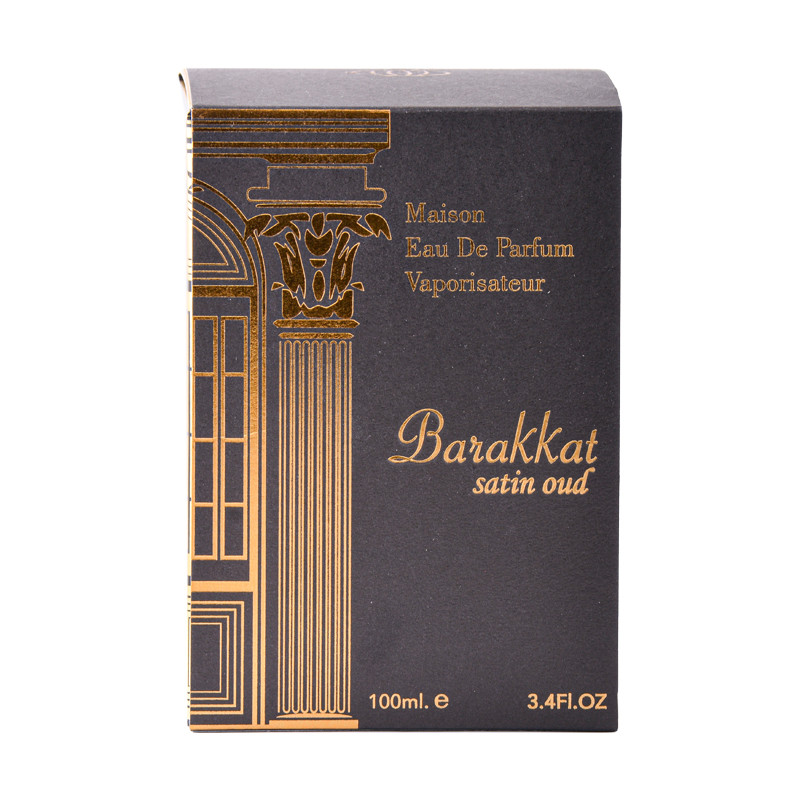 ادو پرفیوم فراگرنس ورد مدل Barakkat Satin Oud حجم 100 میلی لیتر
