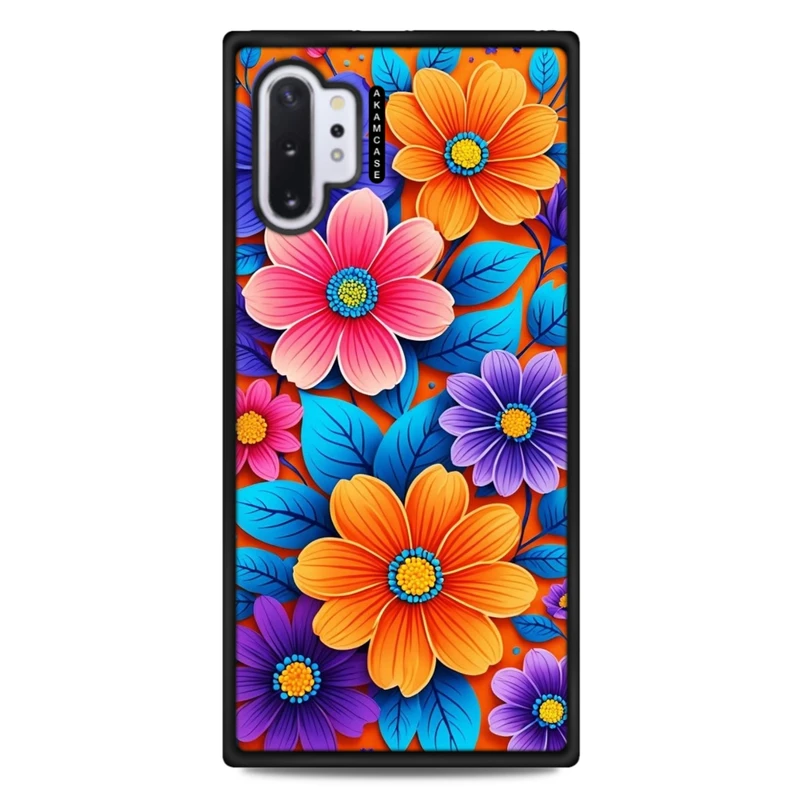کاور آکام مدل AMC-WSGN10P-FLOWERS-39 مناسب برای گوشی موبایل سامسونگ Galaxy Note 10 Plus