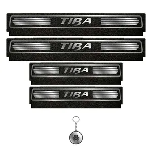 برچسب پارکابی خودرو لندمون کد LM113 MS مناسب برای تیبا مجموعه 4 عددی به همراه جاکلیدی