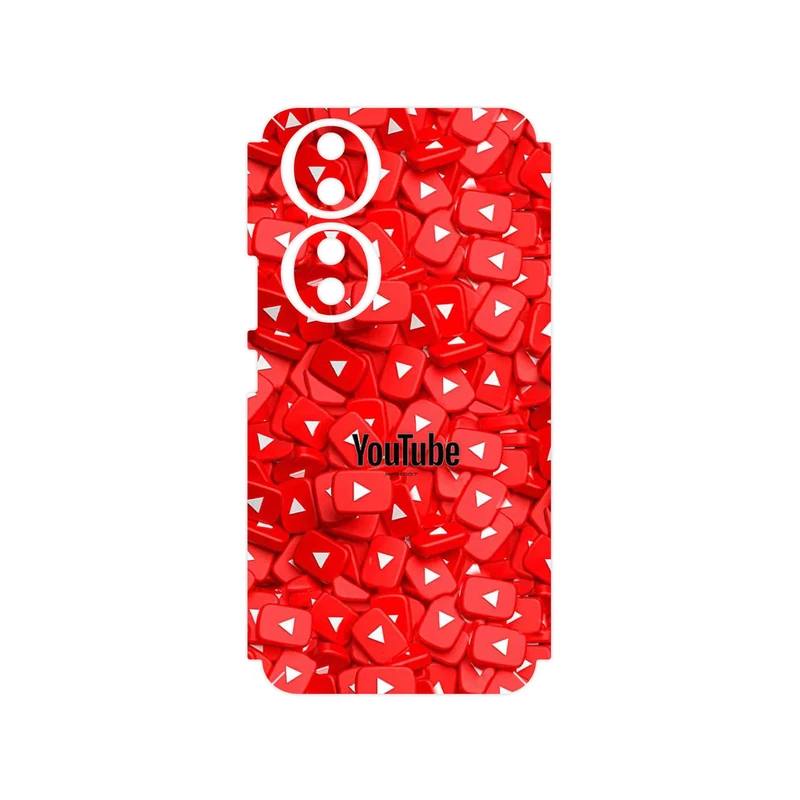 برچسب پوششی ماهوت مدل Youtube مناسب برای گوشی موبایل آنر 90