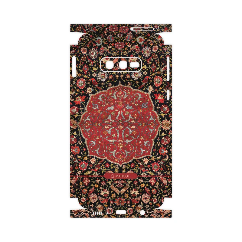 برچسب پوششی ماهوت مدل Persian-Carpet-Red-FullSkin مناسب برای گوشی موبایل سامسونگ Galaxy S10e