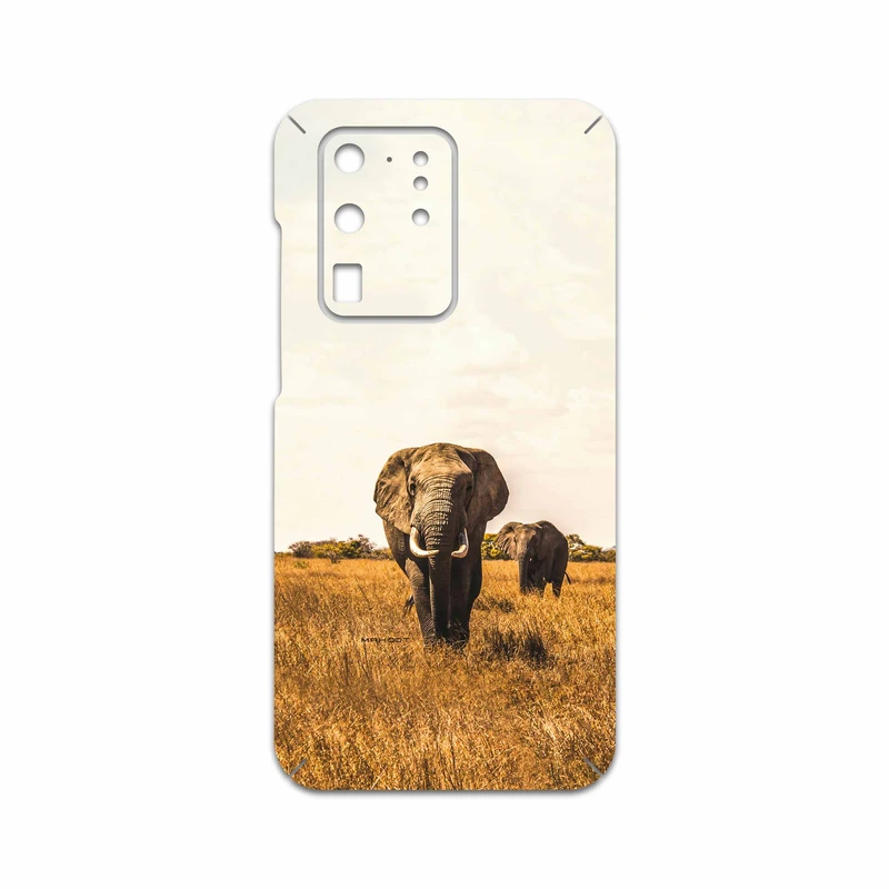 برچسب پوششی ماهوت مدل Elephant مناسب برای گوشی موبایل سامسونگ Galaxy S20 Ultra