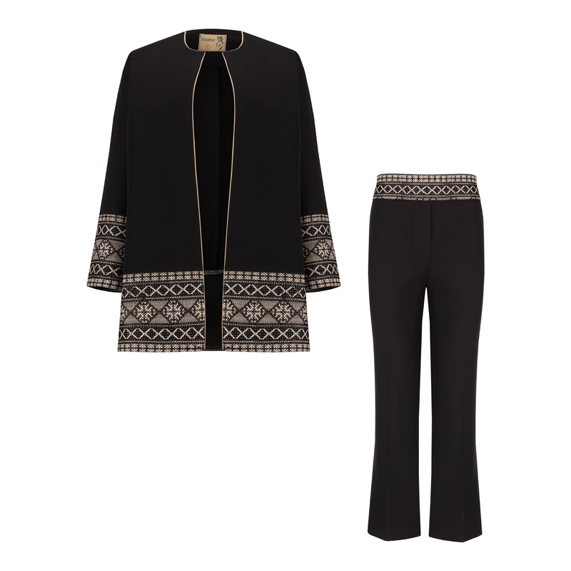 مانتو و شلوار زنانه السانا مدل یاسینا کد 218901